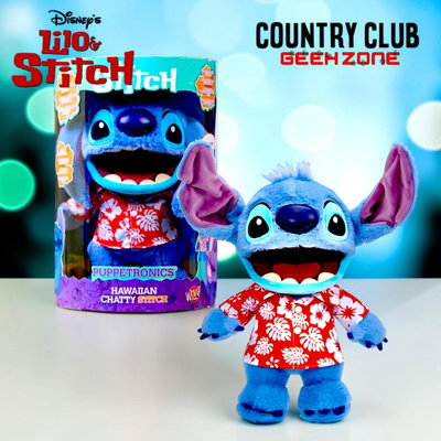 💙 STITCH INTERACTIVO 30 CM — Disney Hawaiian Chatty Stitch
