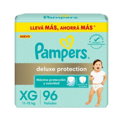 PAMPERS DELUXE XG x96 UNIDADES