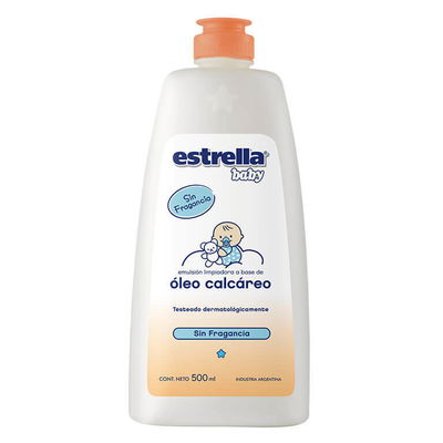 Oleo Calcáreo Estrella SIN FRAGANCIA x 500 ml 