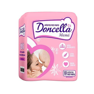 APÓSITO POST PARTO DONCELLA x10UNIDADES