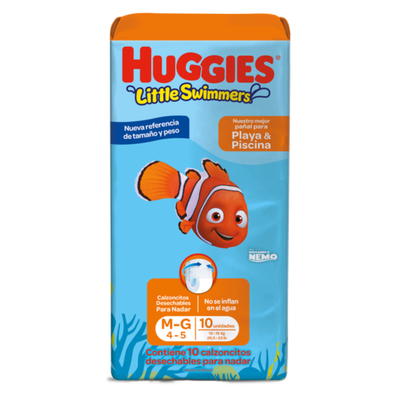 HUGGIES LITTLE SWIMMERS M/G x11 UNIDADES