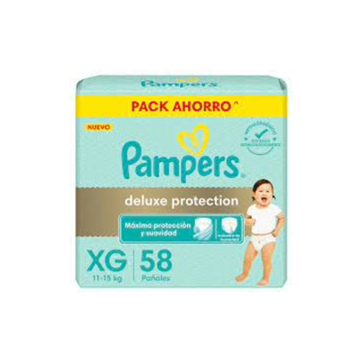 PAMPERS DELUXE XG x58 UNIDADES