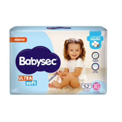 BABYSEC ULTRA SOFT XG x52 UNIDADES