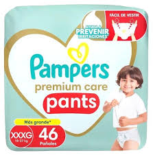 PAMPERS PANTS PREMIUM XXXGx46 UNID.