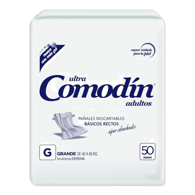 COMODÍN ULTRA Pañal Adulto Basico G x 50 u