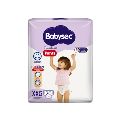 BABYSEC PREMIUM PANTS XXG x 20 U
