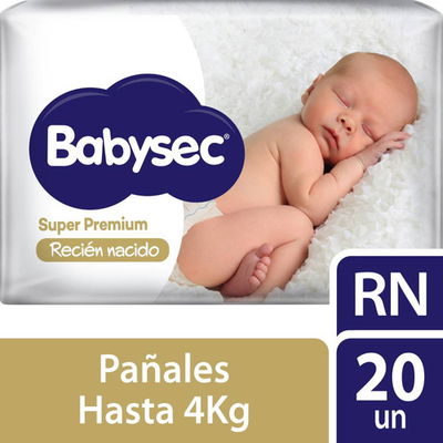 BABYSEC SUPER PREM. REC. NAC.x20 UNID.