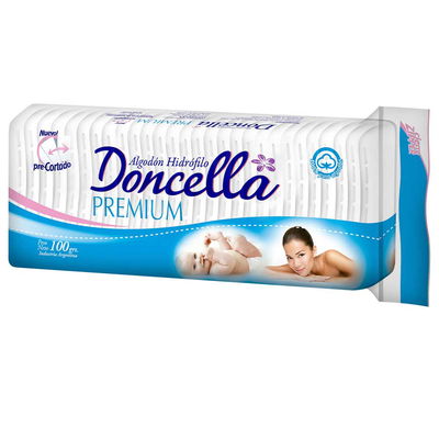 Doncella Algodon Precortado Premium 100gr 