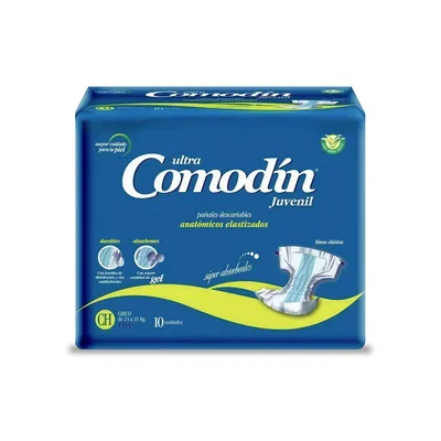 Comodin Pañal Juvenil Chico x 10 U