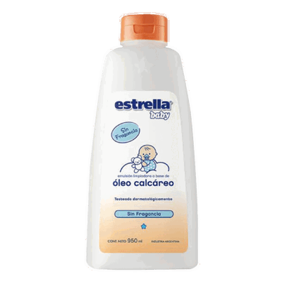 Oleo Calcáreo Estrella Sin Fragancia x 950 ml