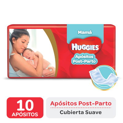 HUGGIES Apósitos Post Parto x 10 u