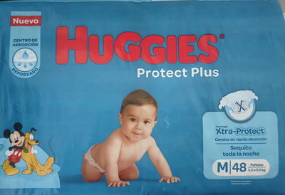 HUGGIES PROTECT PLUS M x 48 UN