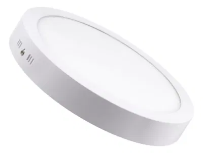 LED PLAFON REDONDO BASE. 18W FRIA CANDELA