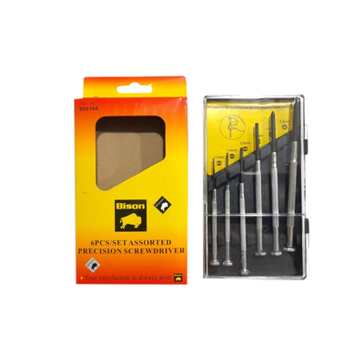 DESTORNILLADOR SET 6PCS RELOJERO BISON 