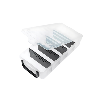MALETIN ORGANIZADOR 5DIV  CRISTAL