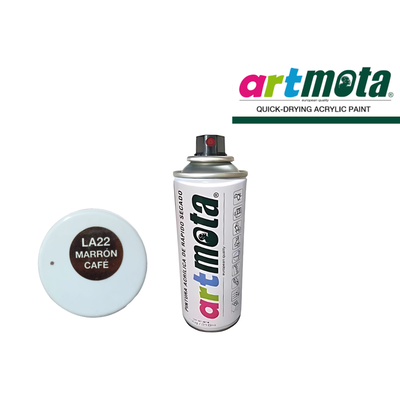AEROSOL MARRON CAFE 450CC ACRILICO MOTA