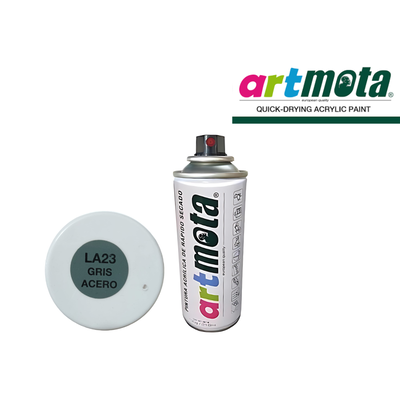 AEROSOL GRIS ACERO 450CC ACRILICO MOTA