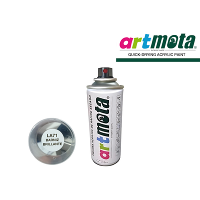AEROSOL BARNIZ BRILLANTE 450CC ACRILICO MOTA