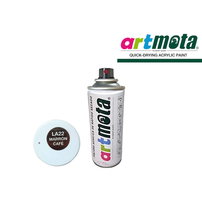 AEROSOL MARRON CAFE 216CC ACRILICO MOTA