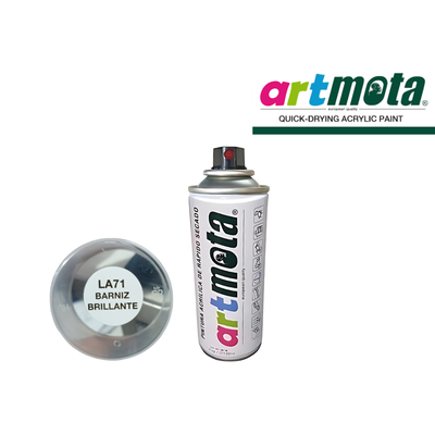 AEROSOL BARNIZ BRILLANTE 216CC ACRILICO MOTA