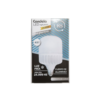 LED HIGH POWER CUERPO DE ALUMINIO 40W FRIA (B/20)