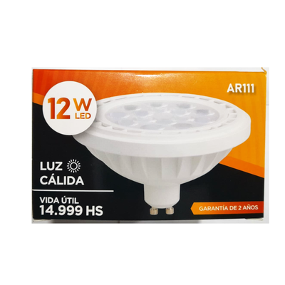 LED AR-111 DIMER 12W CALIDA (B/20)