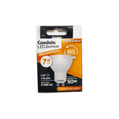 LED DICRO DIMER 7W CALIDA (B/50)