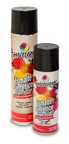 PINTURA AEROSOL NEGRO BRILLANTE 160g