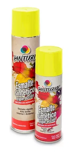 PINTURA AEROSOL AMARILLA 160g