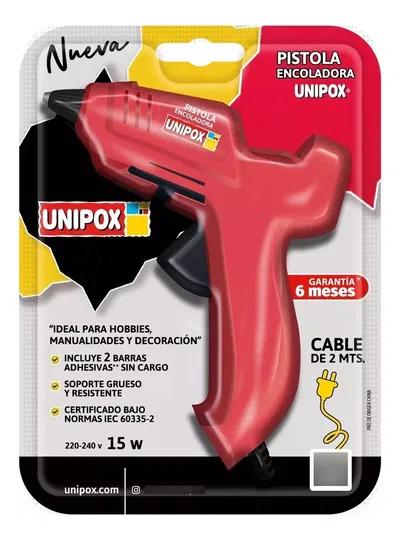 PISTOLA ENCOLADORA 15W UNIPOX -AKAPOL