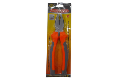 PINZA UNIVERSAL 8  NARANJA