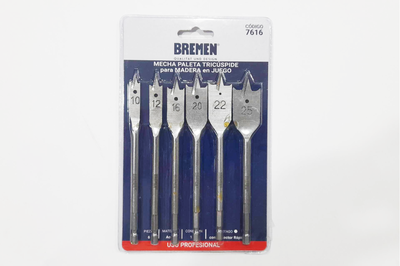 MECHA PALETA P/MADERA BREMEN 7616