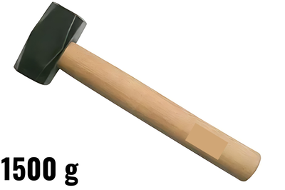 MAZA ACERO 1500G
