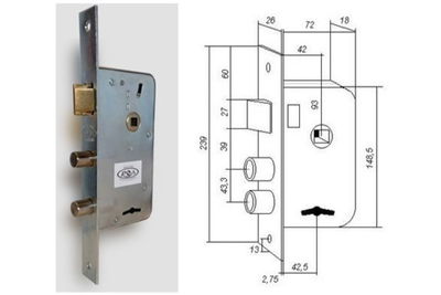 CERRADURA ROA 908