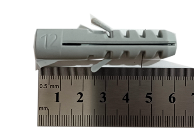 TARUGO POLIPROPILENO COMUN Ø12 X25UNI