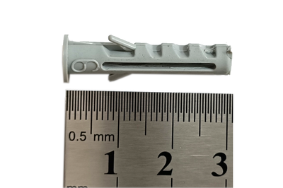 TARUGO POLIPROPILENO C/TOPE Ø6 X100UNI