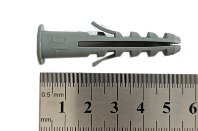TARUGO POLIPROPILENO C/TOPE Ø10X50UNI