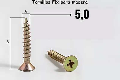 FIX 5 0X100 200UNI ZN AM