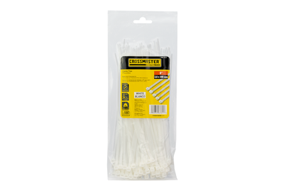 PRECINTO NYLON 3.6x200mm BLAN CROSS