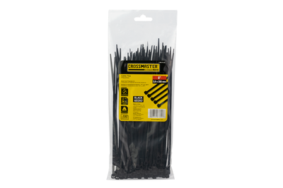 PRECINTO NYLON 3.6x200mm NEGR CROSS