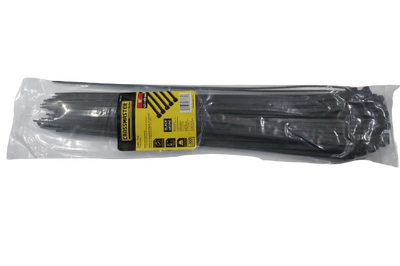 PRECINTO NYLON 4.8x400mm NEGR CROSS