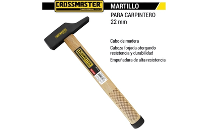 MARTILLO CARPINTERO CROSS 22mm