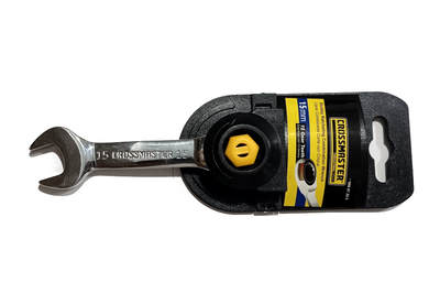 LLAVE COMBINADA C/CRIQUE CORTA 15mm