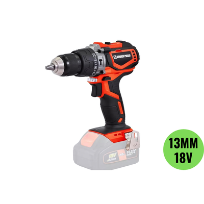 TALADRO PER. BAT 13MM 18V BRUSHLESS DP S/B