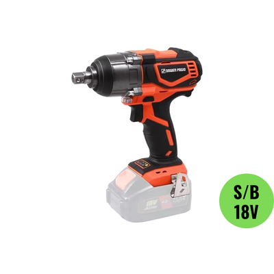 LLAVE IMPACTO BAT 18V BRUSHLESS S/B