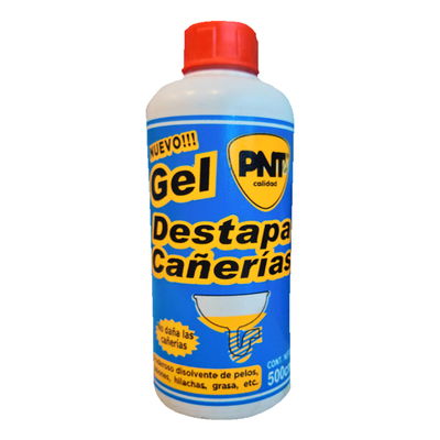 DESTAPA CAÑERÍAS  GEL  500 CC PNT