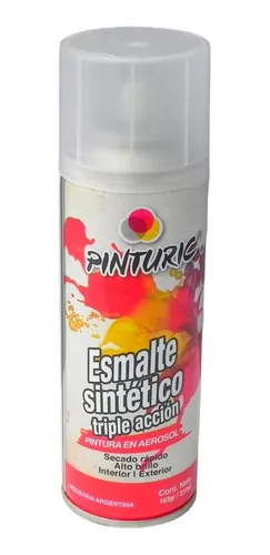 PINTURA AEROSOL PLATA 160g