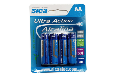 PILAS AA X4 SICA