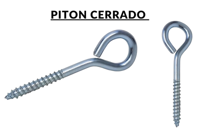 PITON CERRADO N8* S/T X100U