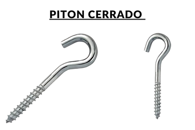 PITON ABIERTO N8* S/T X100U